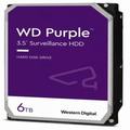 Disco rígido Western Digital. Almacenamiento: 6TB. Modelo: Purple Factor: 3,5". Interface: SATA. Alfanumérico WD-HDWD64PURZ. EAN 718037898339. Garantía 36 meses. Peso 580grs. Dimensiones: 10.2cm x 2.7cm x 14.7cm.