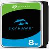 Disco rígido HDD SEAGATE SKYHAWK Almacenamiento: 8 TB. Form factor: 3,5". Interface: SATA. Dimensiones: altura x ancho x profundidad: 26.1 mm/1.028 pulg. × 101.6 mm/4.00 pulg. × 146.99mm/5.787pulg. Peso: 630g.