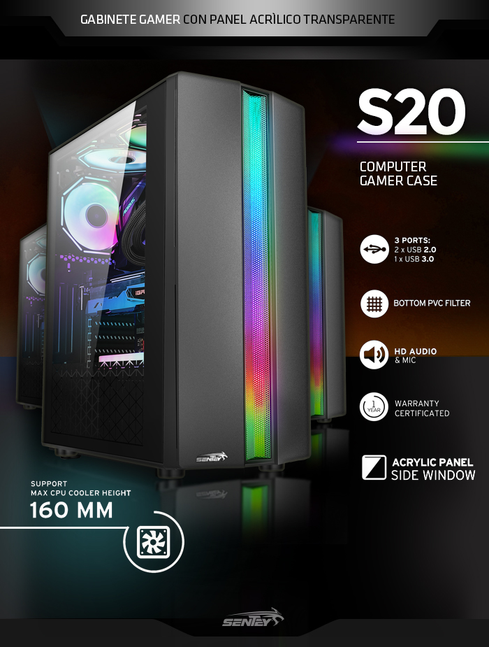 CPU INTEL CORE I7-12700 ALDERLAKE S1700 BOX MB GIGABYTE S1700 H610M K DDR4 BOX M-ATX SSD 480GB MSI SPATIUM S270 SATA 6.0GB/S DDR4 32GB KINGSTON 3200MHZ CL16 FURY BEAST BLACK VGA 8GB MSI RTX 5050 VENTUS 2X OC FUENTE SENTEY 700W MBP700-GX 80 PLUS BRONZE GAB